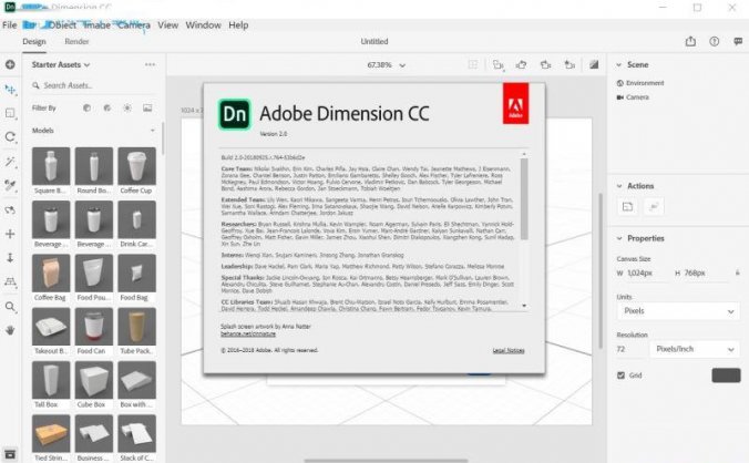Adobe Dimension cc 2019 Win中文破解版免费下载